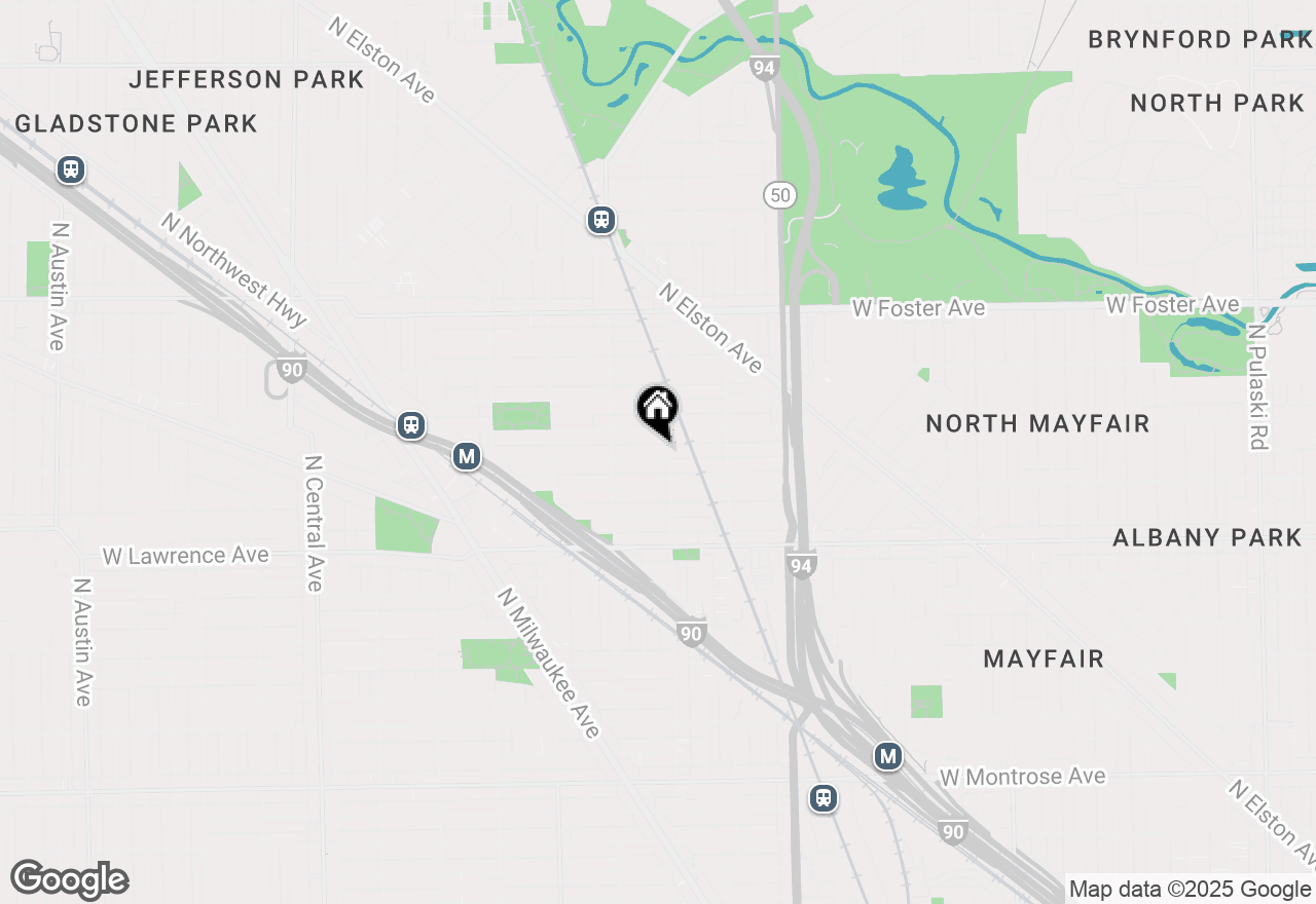 Map of 5010 W Strong Street, Chicago, IL 60630