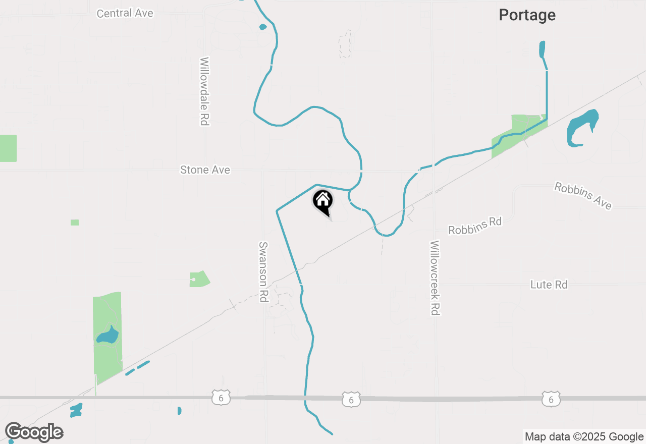 Map of 3114 Fawn Lane, Portage, IN 46368