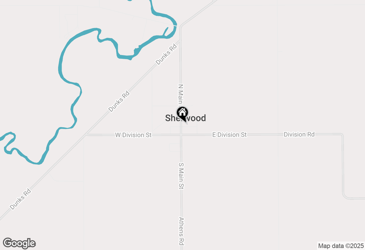 Map of 206 N Main Street, Sherwood, MI 49089