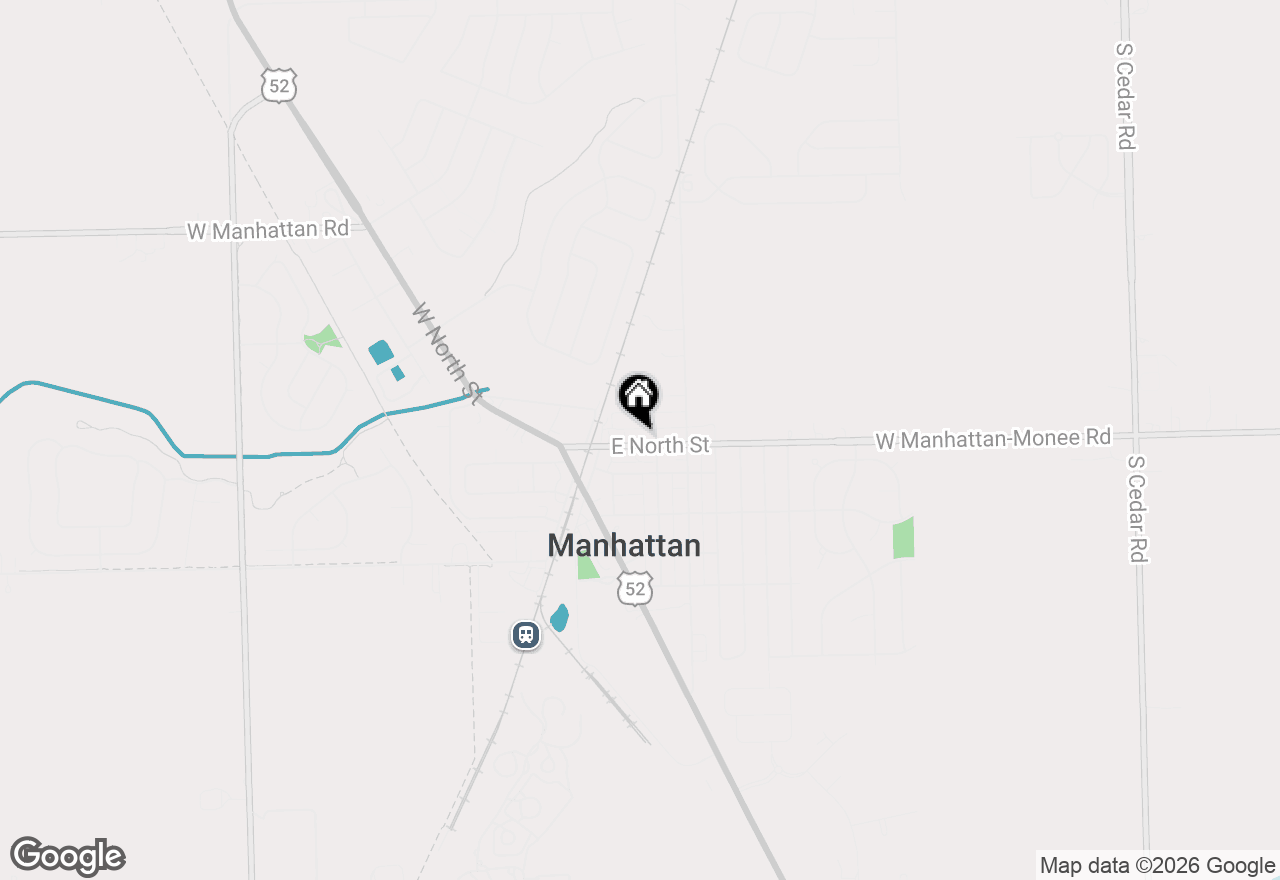 Map of 270 E North Street, Manhattan, IL 60442