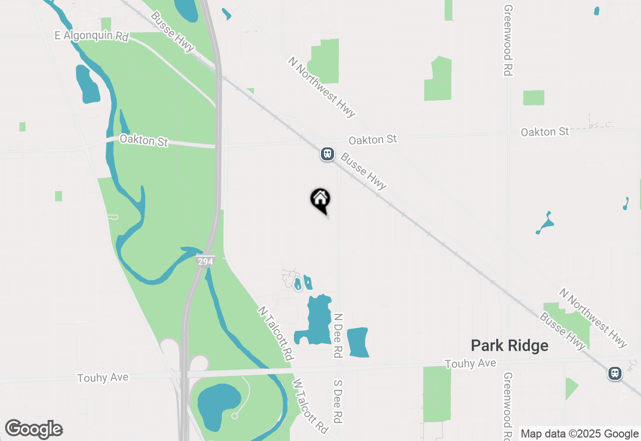 Map of 708 Parkwood Avenue, Park Ridge, IL 60068