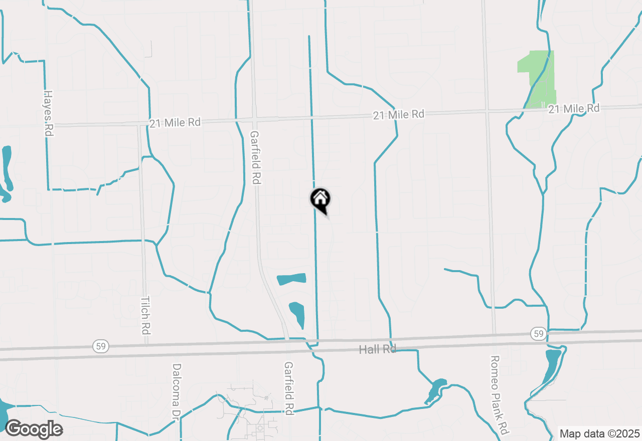 Map of 17182 Canmore Street, Macomb, MI 48044