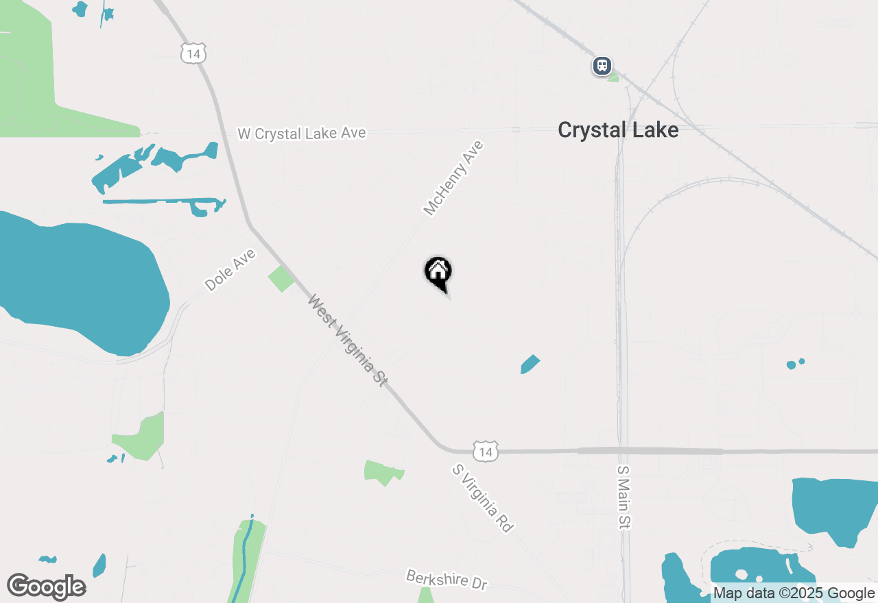 Map of 170 Eastview Avenue, Crystal Lake, IL 60014