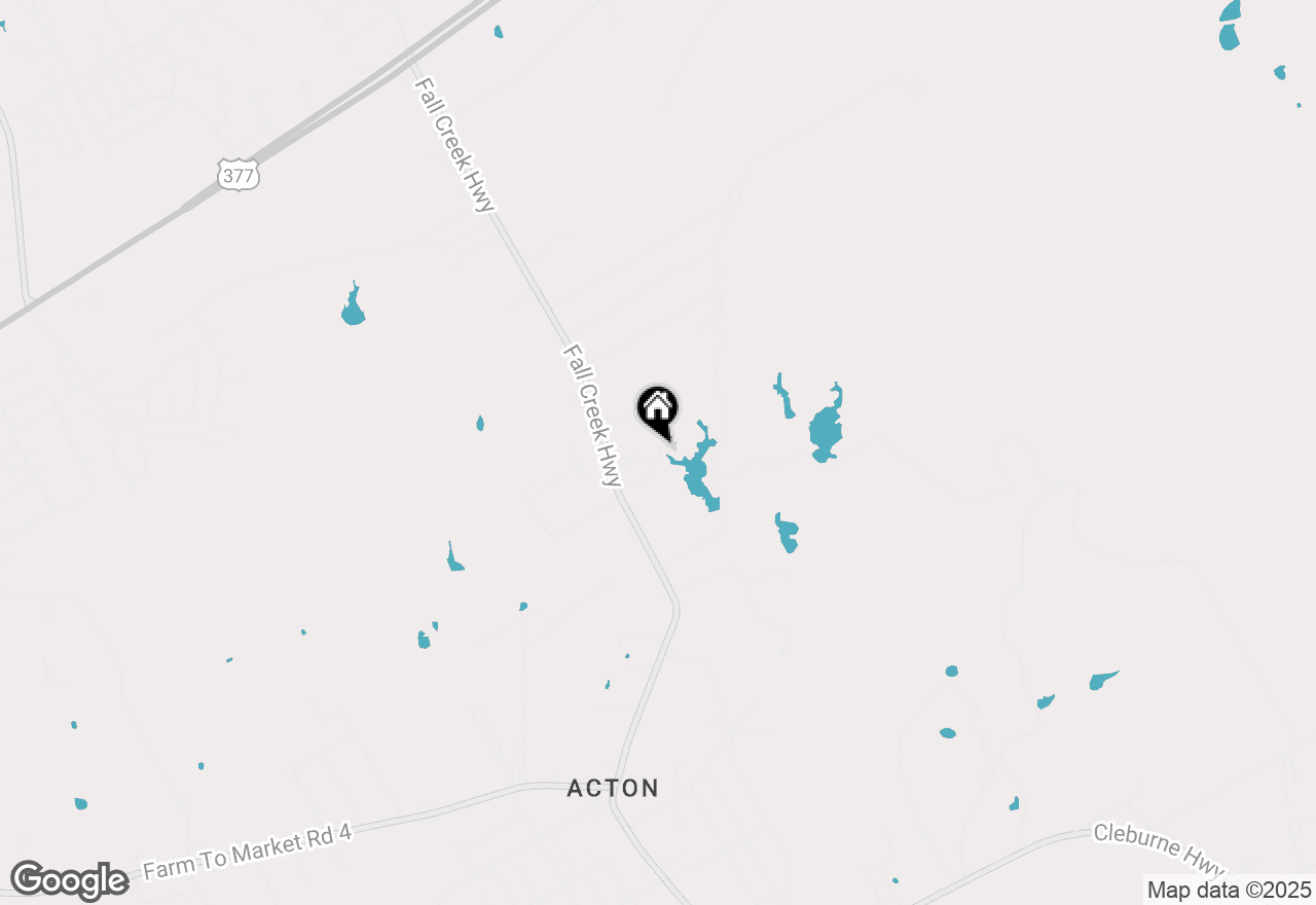 Map of 2201 Fall Creek Highway, Granbury, TX 76049
