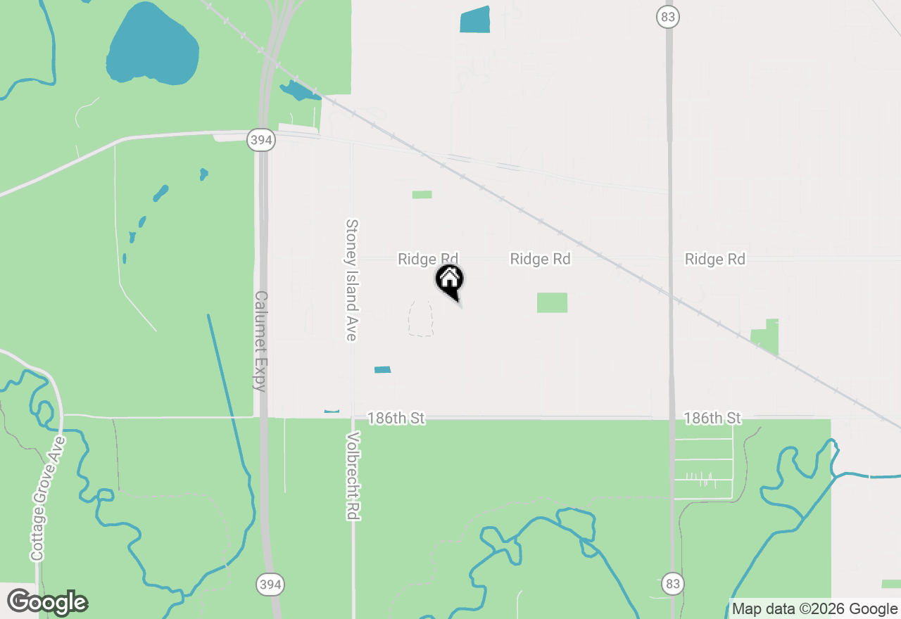 Map of 18311 Holland Road, Lansing, IL 60438