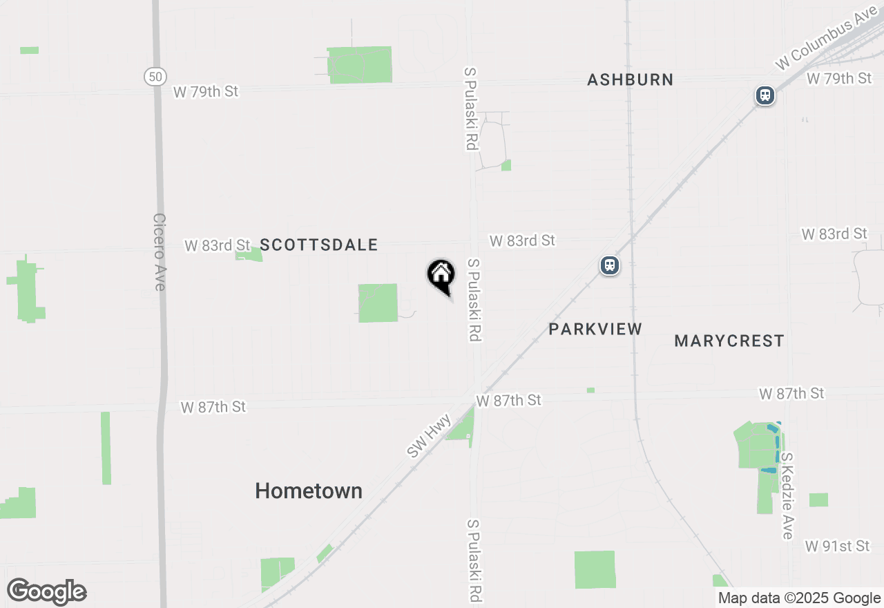 Map of 8433 S Karlov Avenue, Chicago, IL 60652