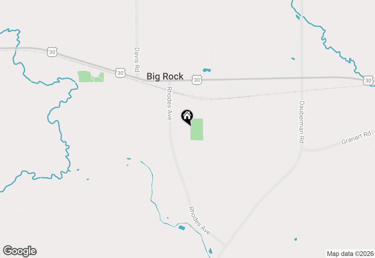 Map of 7s362 Madison Avenue, Big Rock, IL 60511