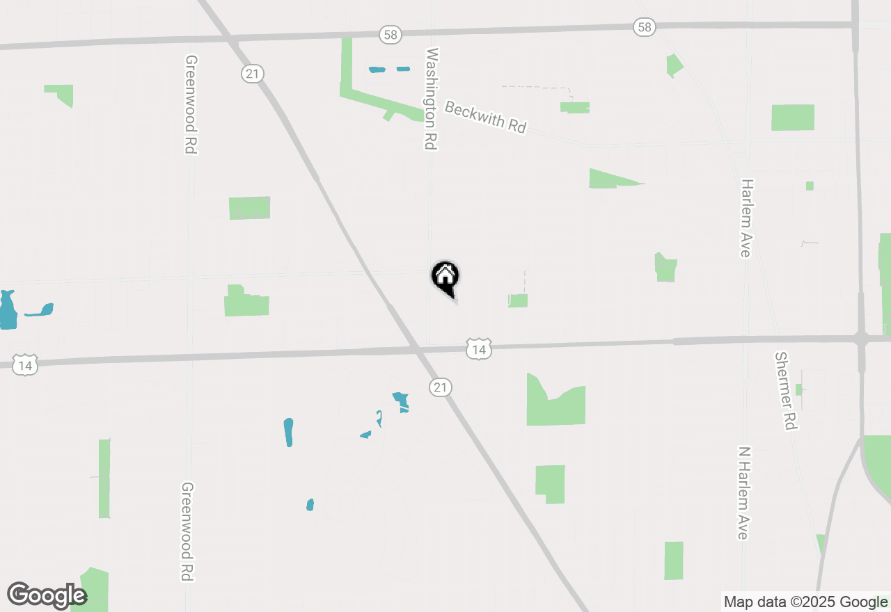 Map of 8906 N Wisner Street, Niles, IL 60714