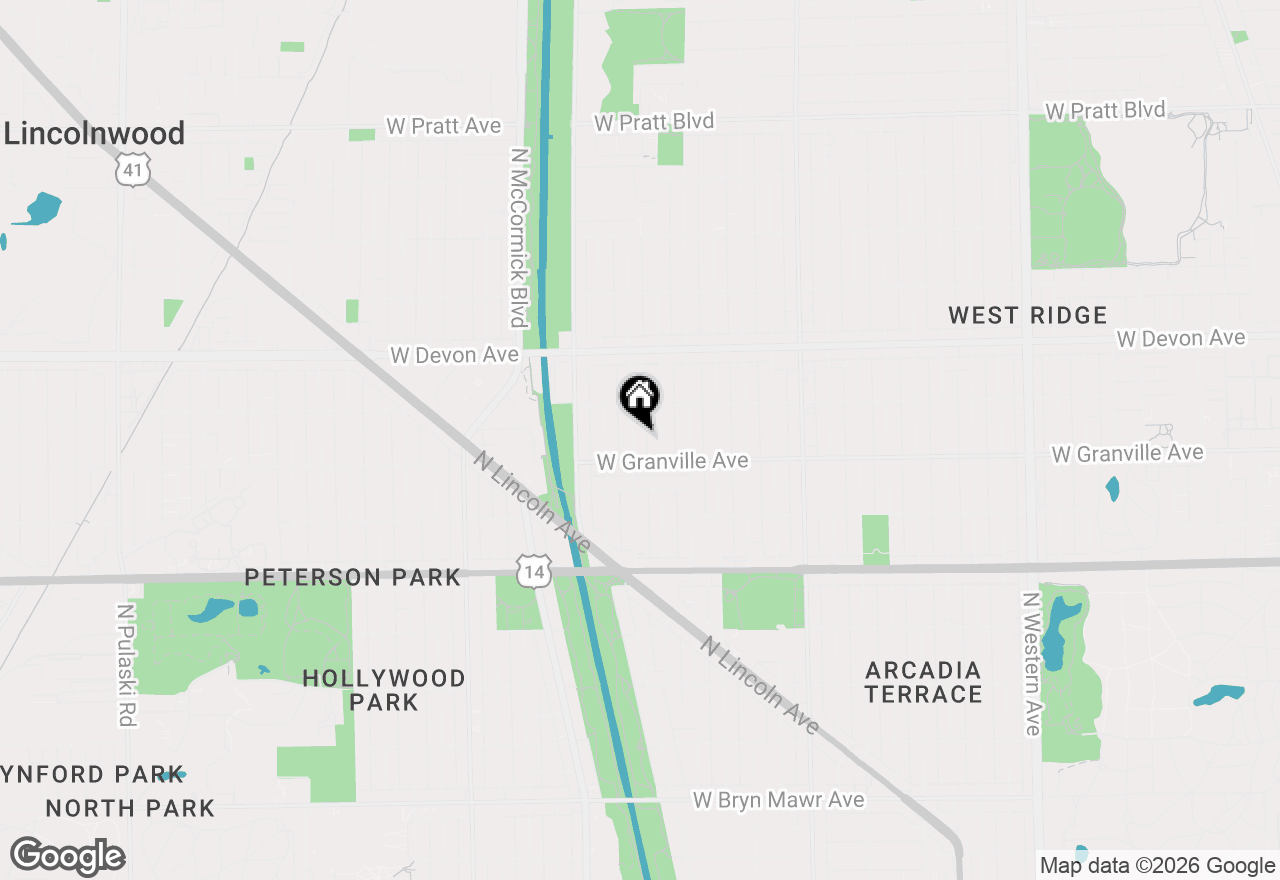 Map of 6223 N Albany Avenue #C, Chicago, IL 60659