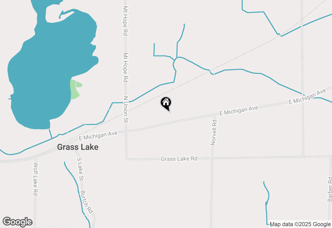 Map of 115 Ridgeview Court, Grass Lake, MI 49240