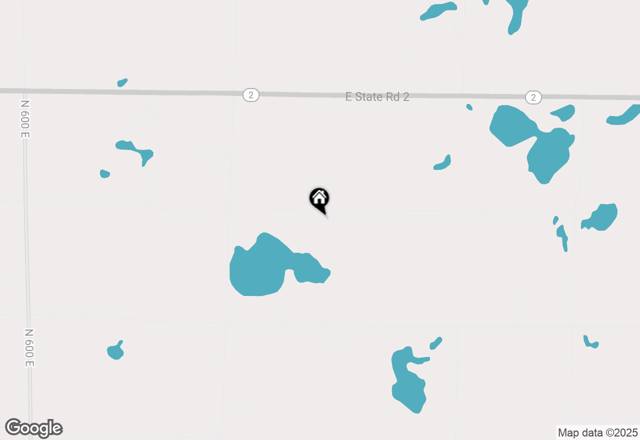 Map of 7428 E 400 N, Rolling Prairie, IN 46371