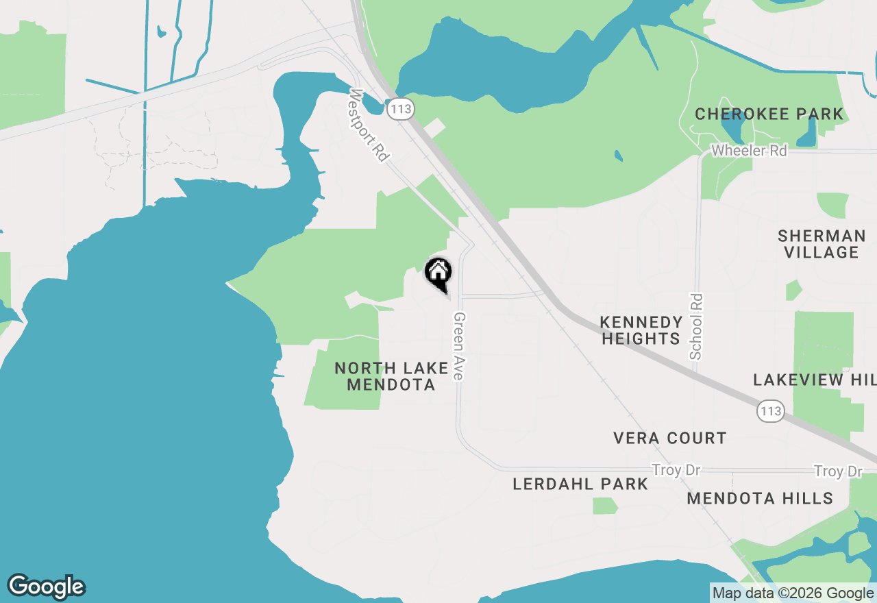 Map of 117 Knutson Drive, Madison, WI 53704
