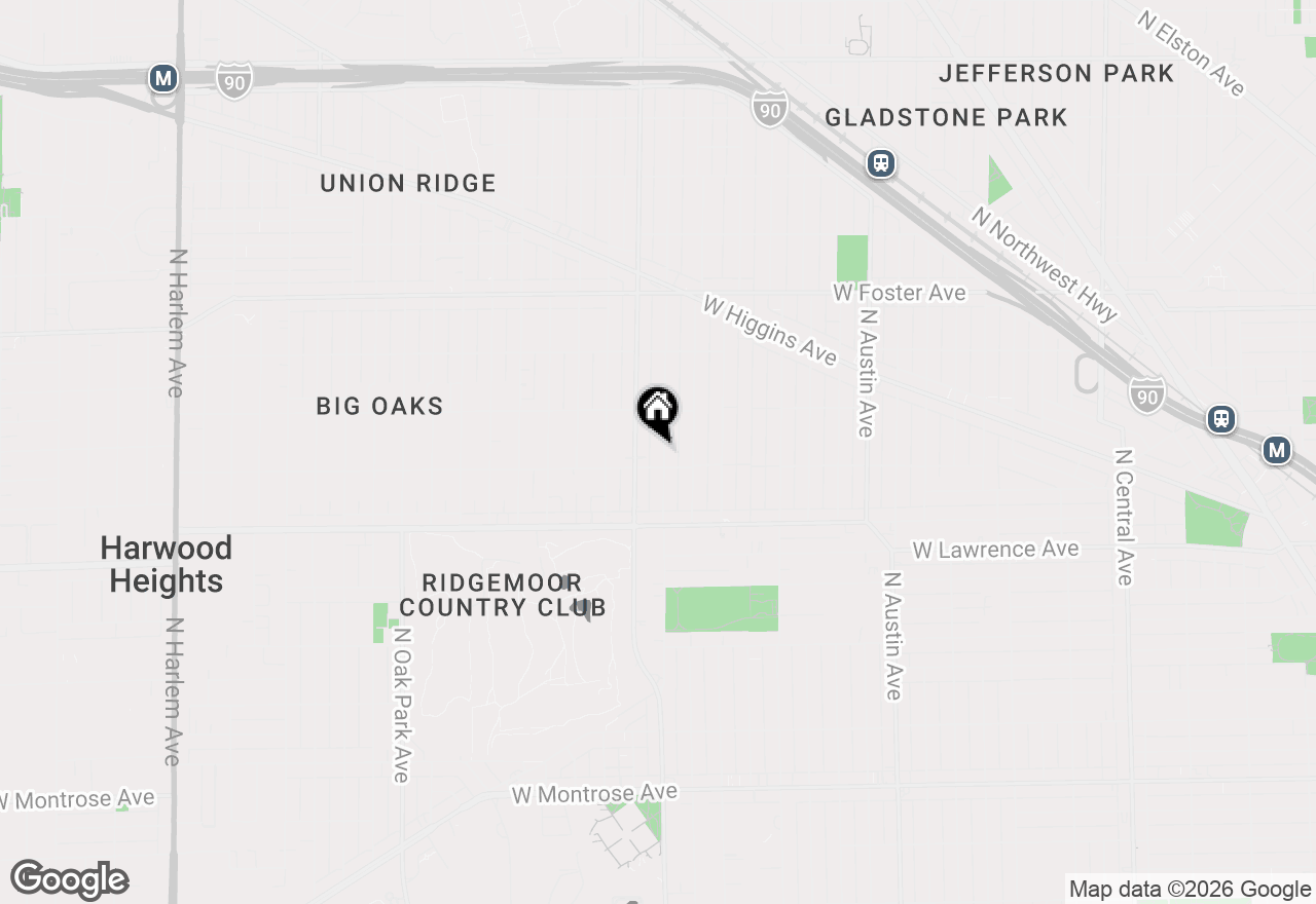 Map of 4912 N Mulligan Avenue, Chicago, IL 60630