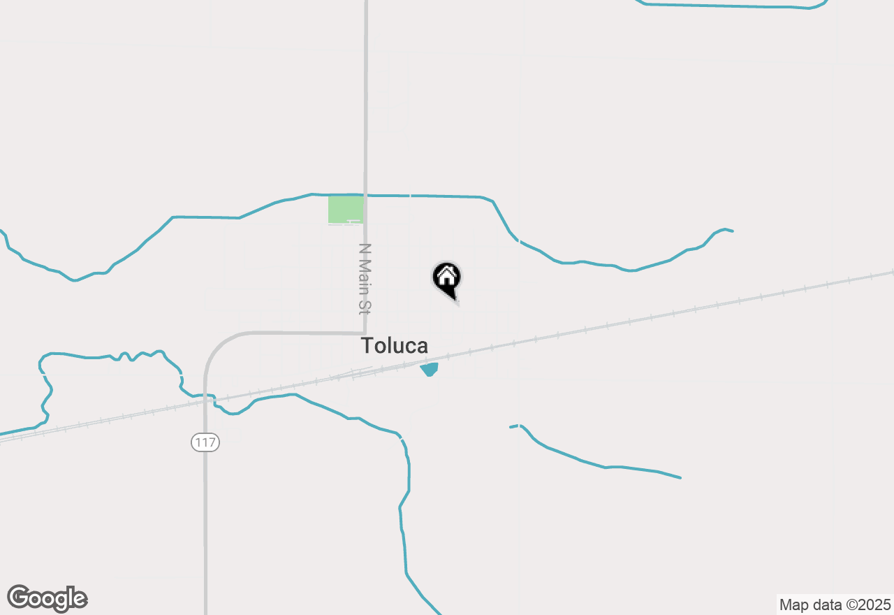 Map of 219 N Oak Street, Toluca, IL 61369