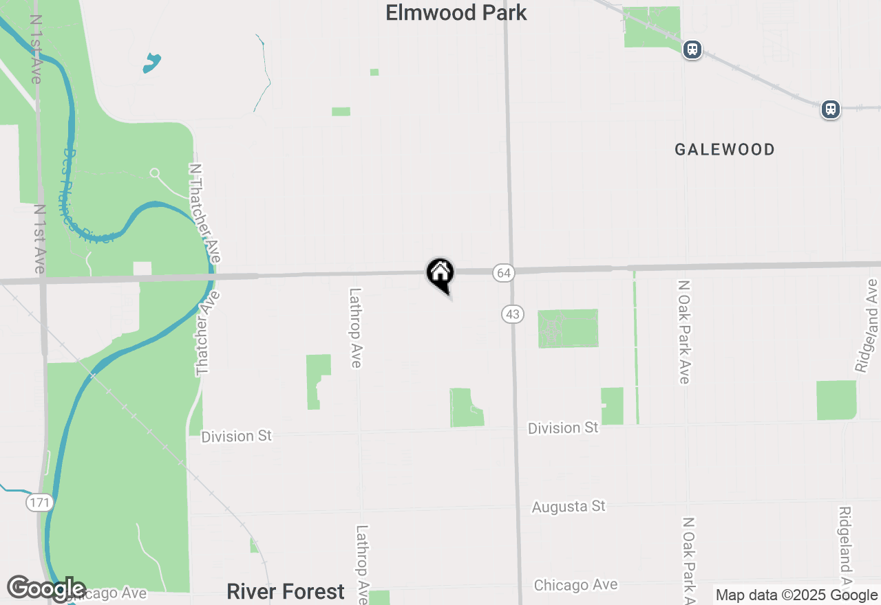 Map of 1509 William Street, River Forest, IL 60305