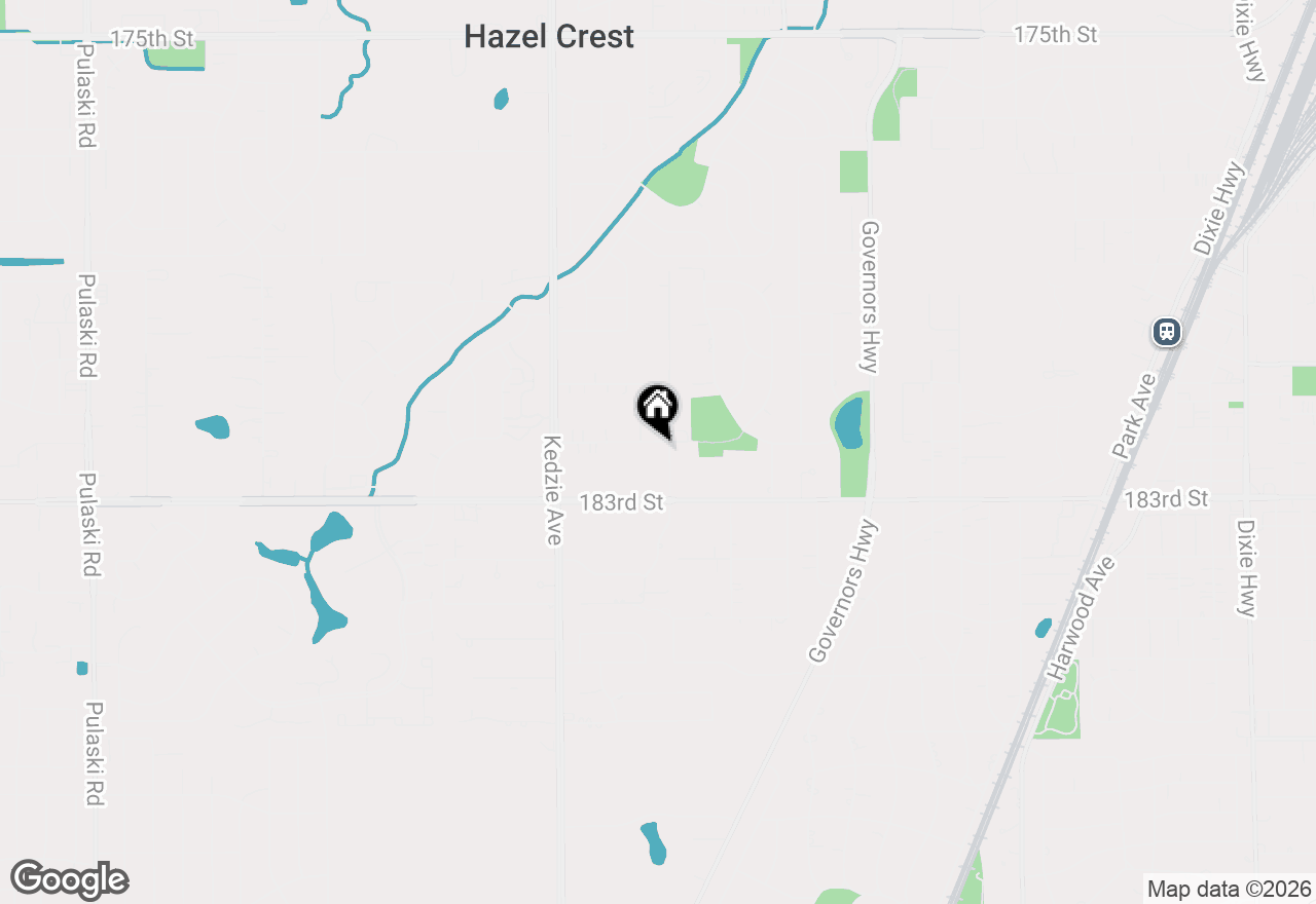 Map of 3009 Olive Road, Homewood, IL 60430