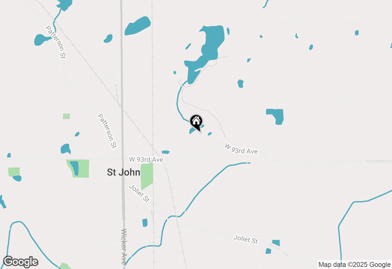 Map of 10340 Springhill Drive, St. John, IN 46373