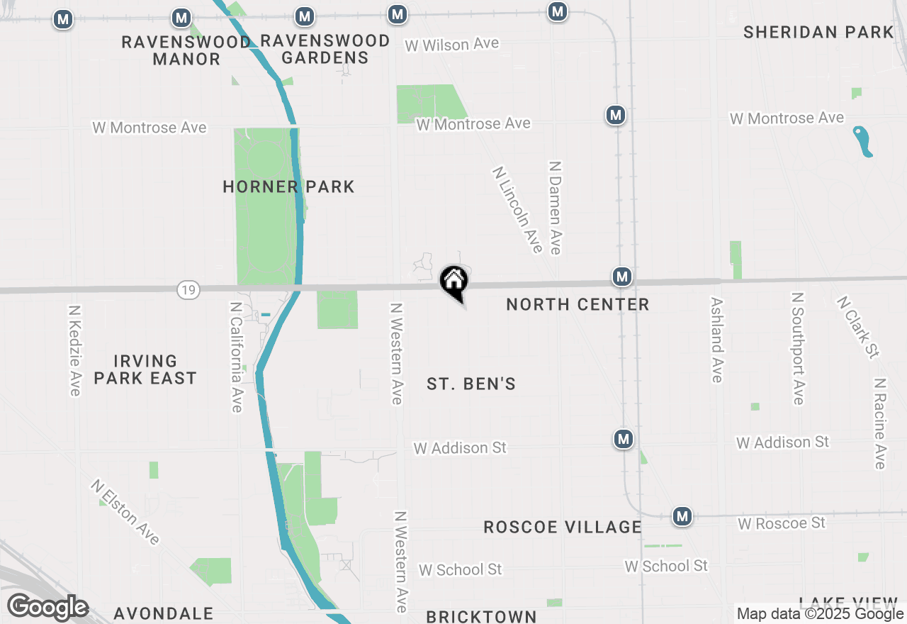 Map of 3920 N Bell Avenue, Chicago, IL 60618