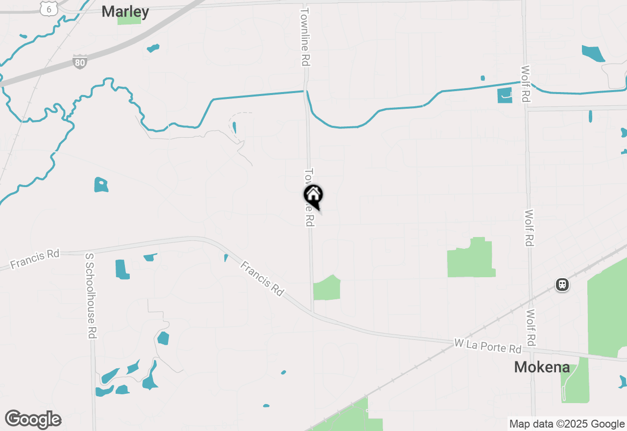 Map of 11981 Camelot Avenue, Mokena, IL 60448