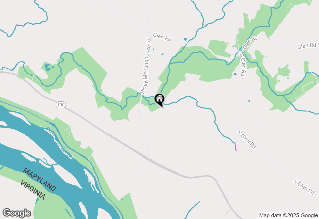 Map of 2 Piney Meetinghouse Court, Potomac, MD 20854
