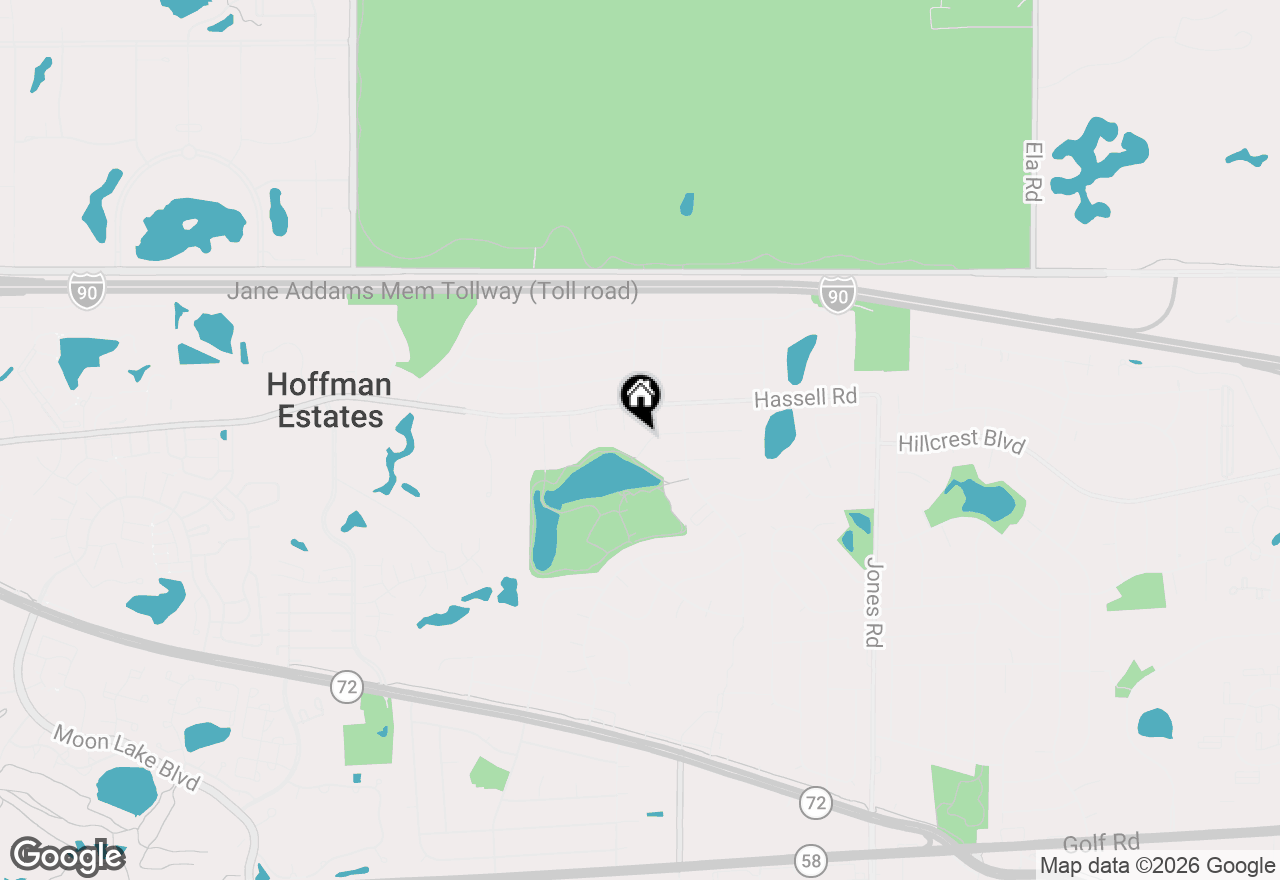 Map of 1170 Lancaster Court, Hoffman Estates, IL 60195