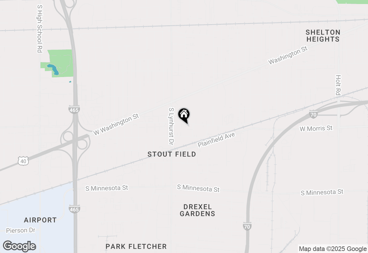 Map of 5225 W Morris Street, Indianapolis, IN 46241