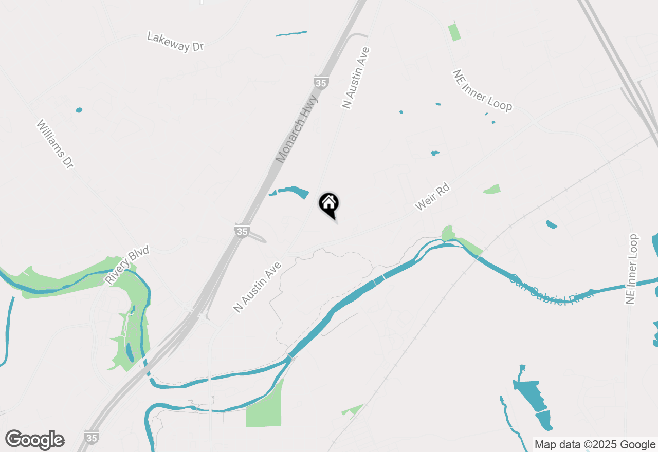 Map of 301 Gann St, Georgetown, TX 78626