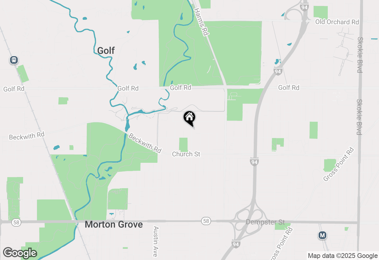 Map of 9320 Menard Avenue, Morton Grove, IL 60053