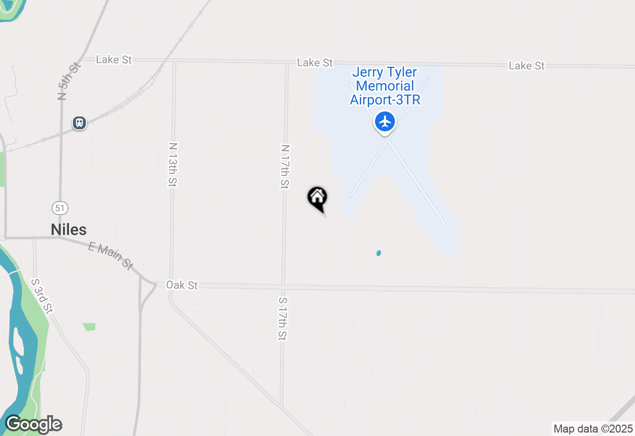 Map of 1802 Ferry Street, Niles, MI 49120