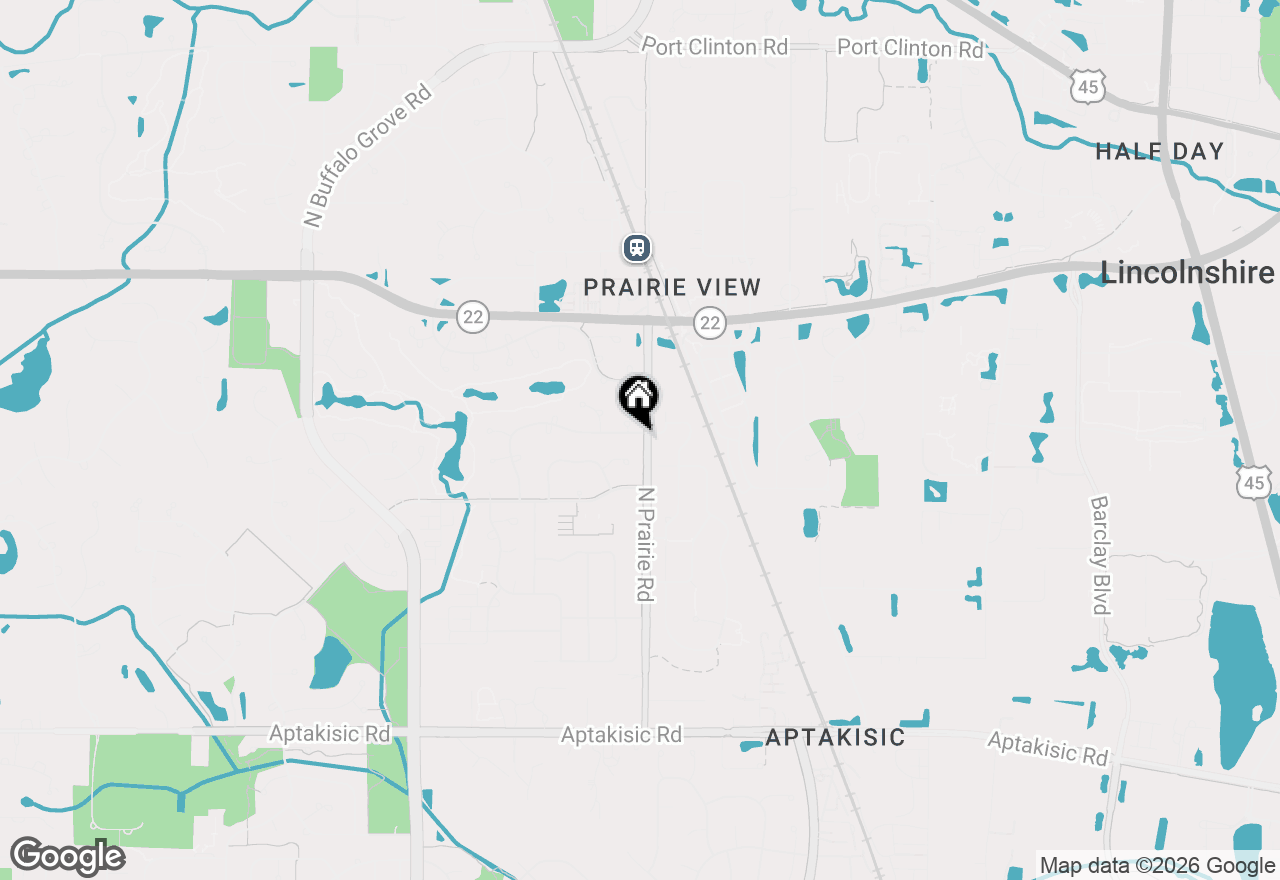 Map of 3 Chestnut Terrace, Buffalo Grove, IL 60089