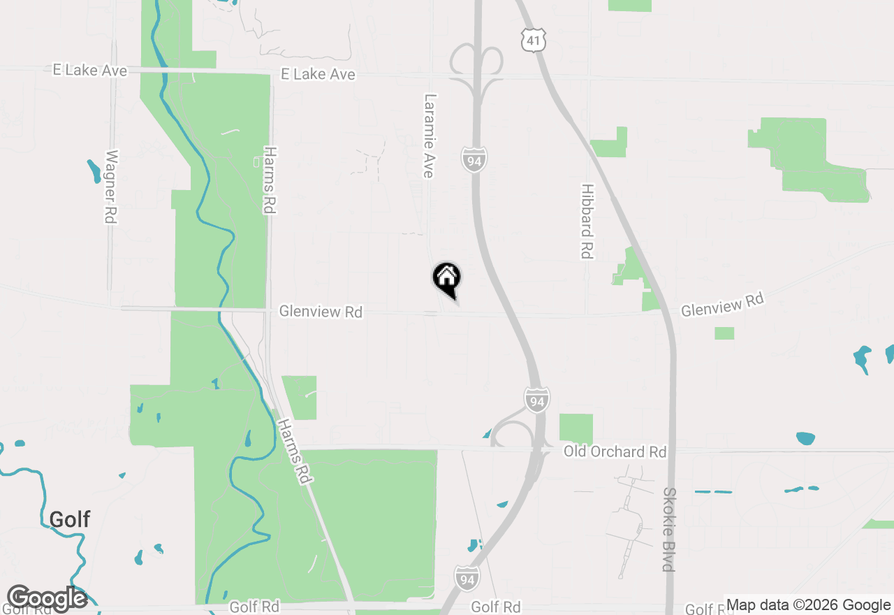 Map of 50 Glenview Road, Glenview, IL 60025