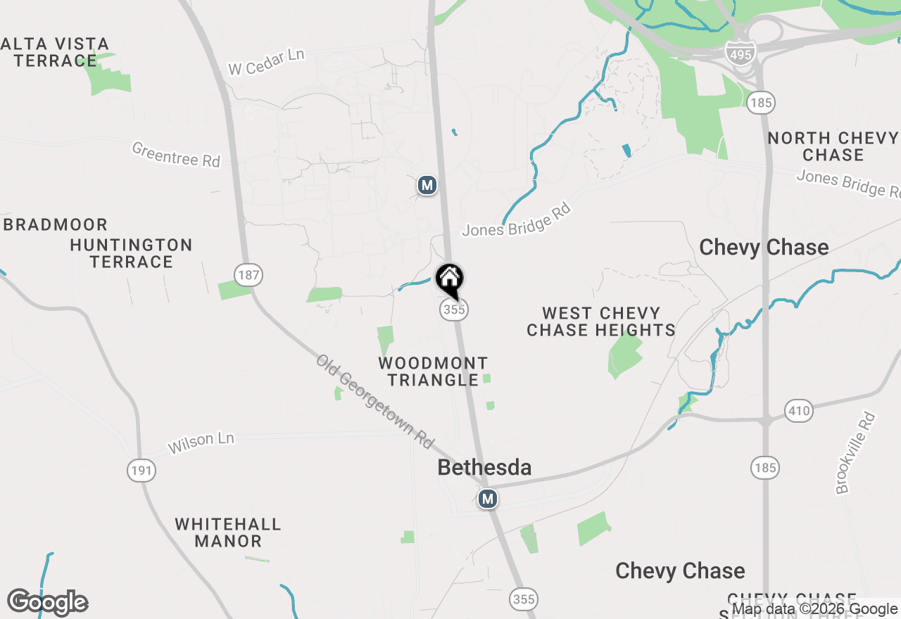 Map of 8300 Wisconsin Avenue #543, Bethesda, MD 20814