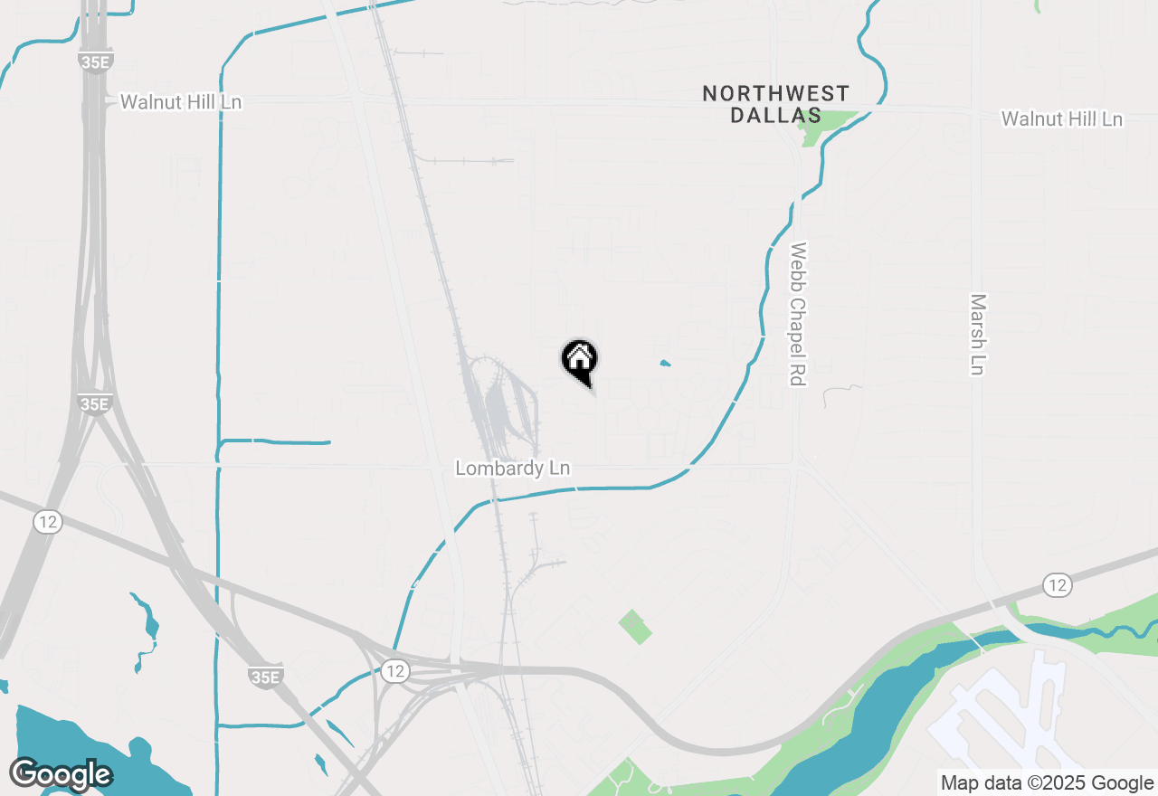 Map of 9738 Brockbank Drive, Dallas, TX 75220