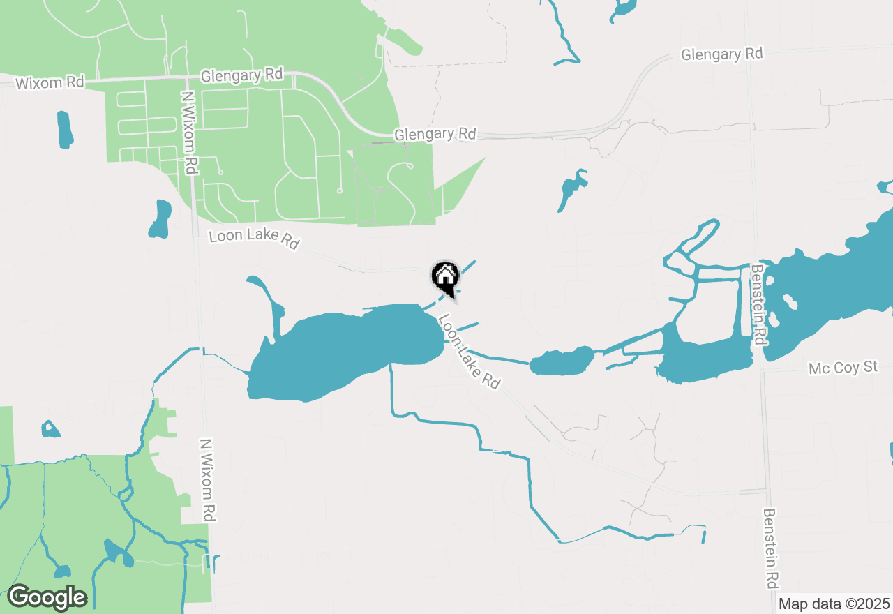 Map of 2570 Loon Lake Road, Wixom, MI 48393