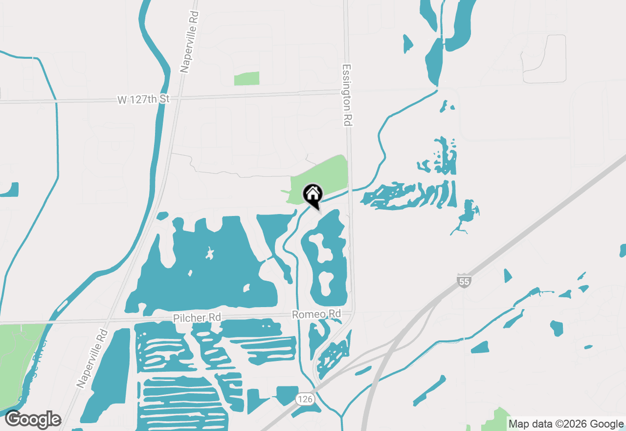 Map of 13150 S Lake Mary Drive, Plainfield, IL 60585