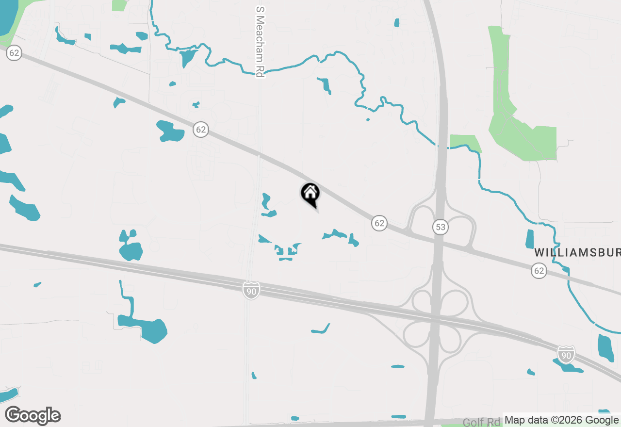 Map of 1926 Prairie Square #134, Schaumburg, IL 60173