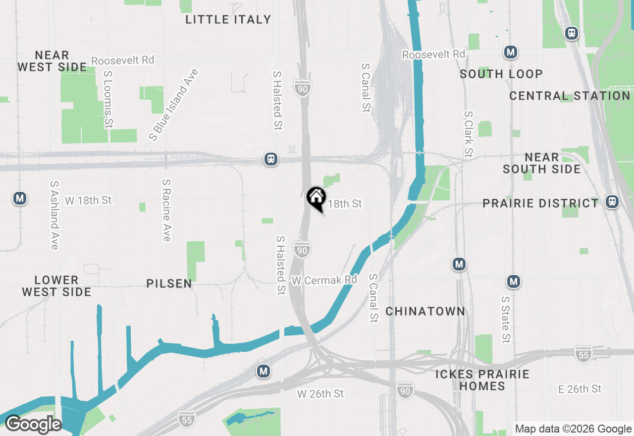 Map of 1901 S Ruble Street, Chicago, IL 60616