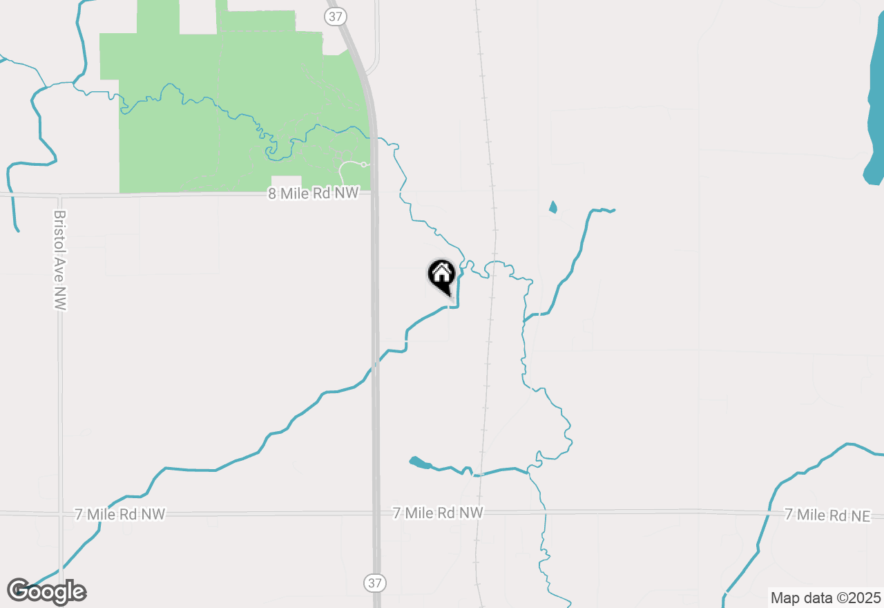 Map of 6515 Wahlfield Avenue Nw, Comstock Park, MI 49321