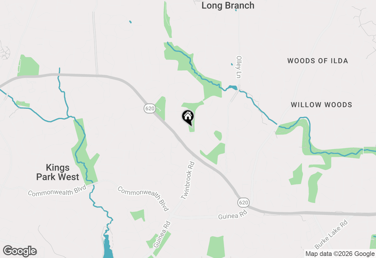 Map of 4721 Pickett Road, Fairfax, VA 22032
