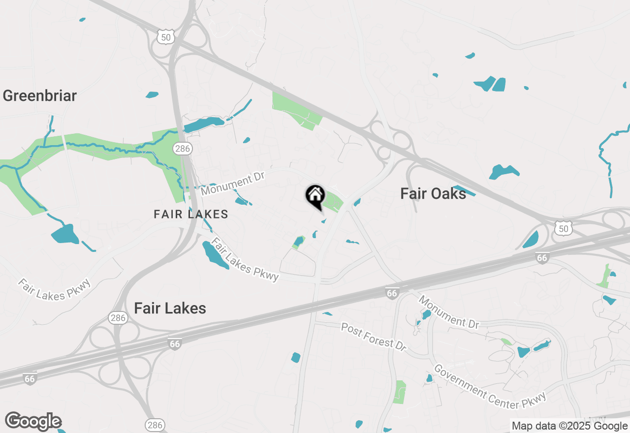 Map of 12245 Fairfield House Drive #405A, Fairfax, VA 22033