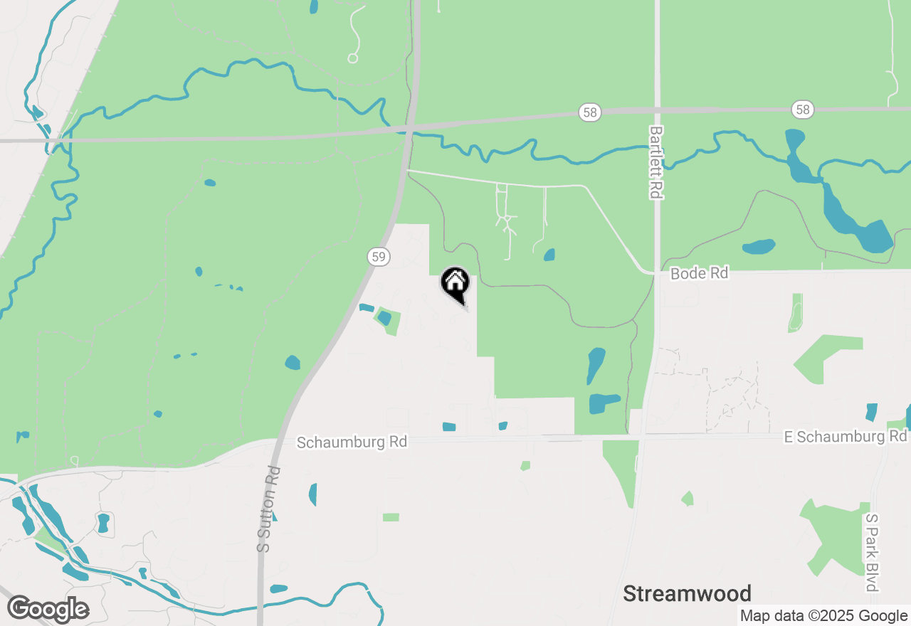 Map of 300 Ascot Lane, Streamwood, IL 60107