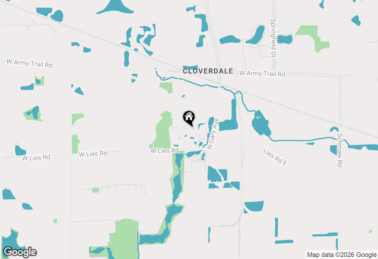 Map of 1103 Maubert Court, Carol Stream, IL 60188