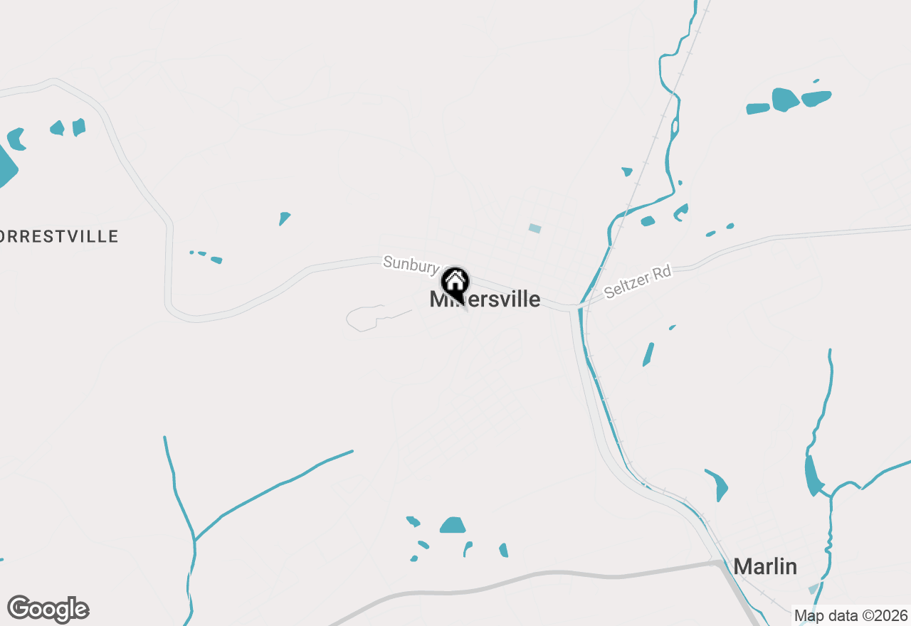 Map of 400 Church Street, Minersville, PA 17954