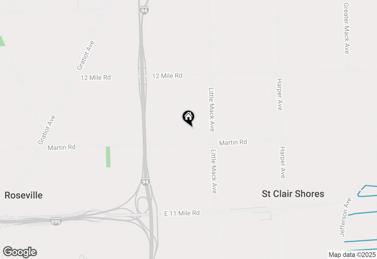 Map of 28601 Boston Street, St Clair Shores, MI 48081
