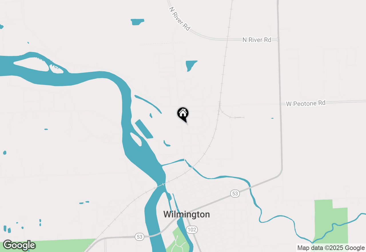 Map of 1111 N Kankakee Street, Wilmington, IL 60481