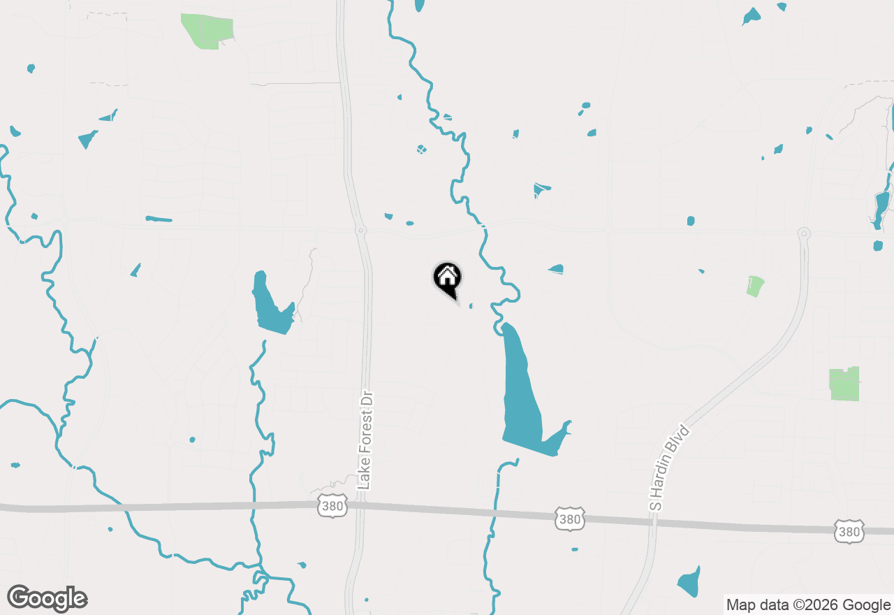Map of 4700 Bishop Street, Mckinney, TX 75071