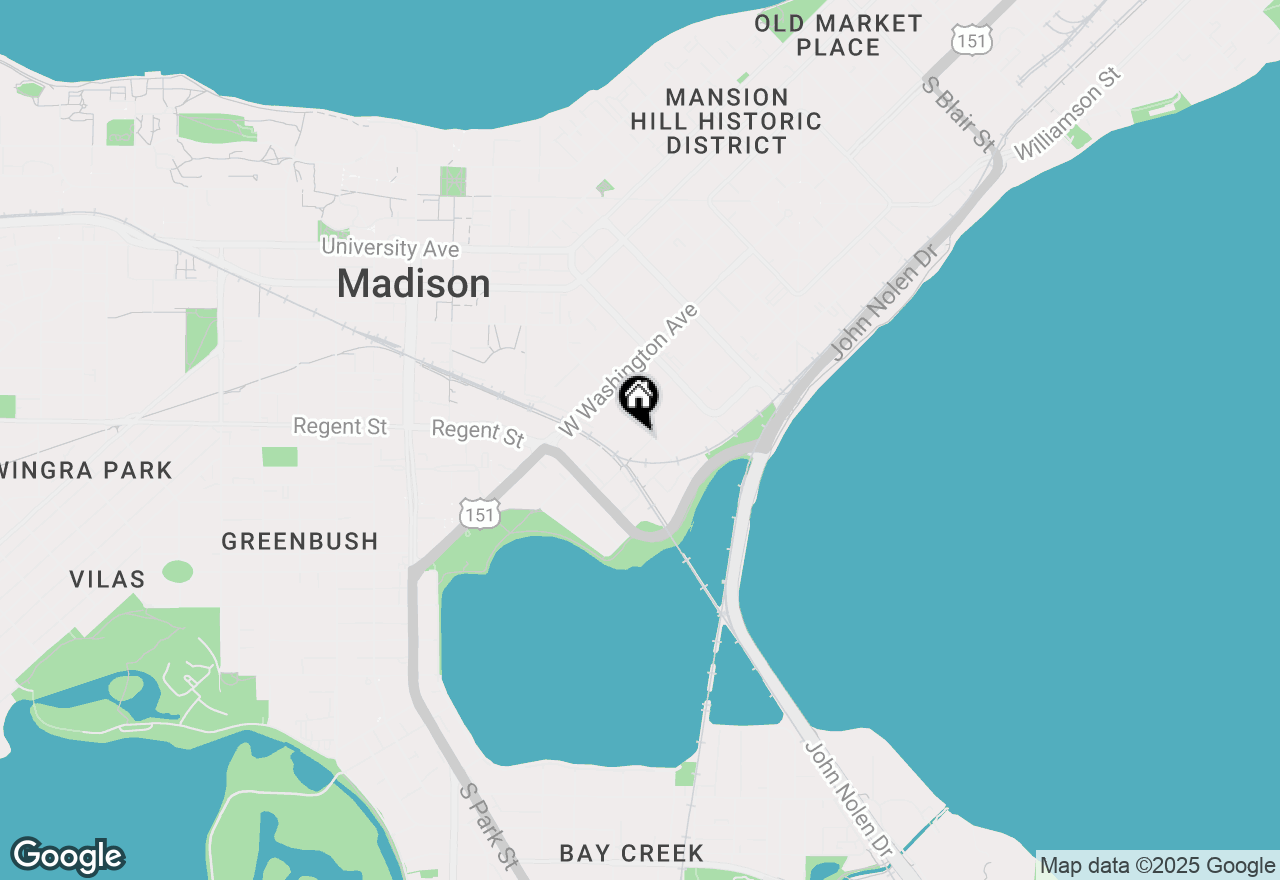 Map of 614 W Doty Street #104, Madison, WI 53703