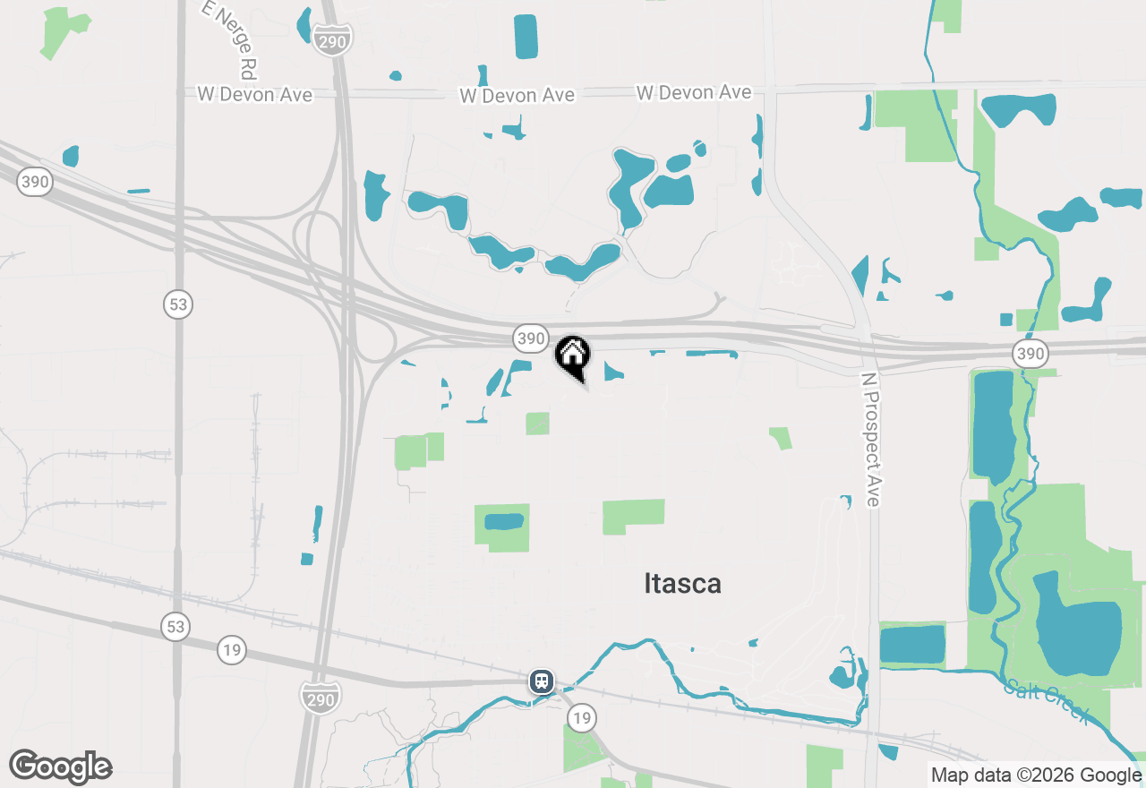 Map of 152 Millers Crossing, Itasca, IL 60143