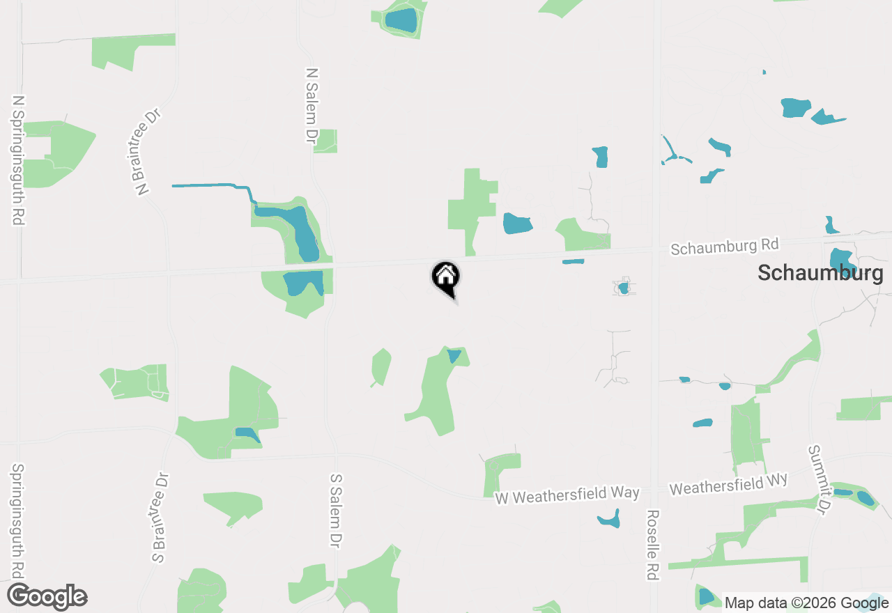 Map of (Address confidential), Schaumburg, Illinois 60193
