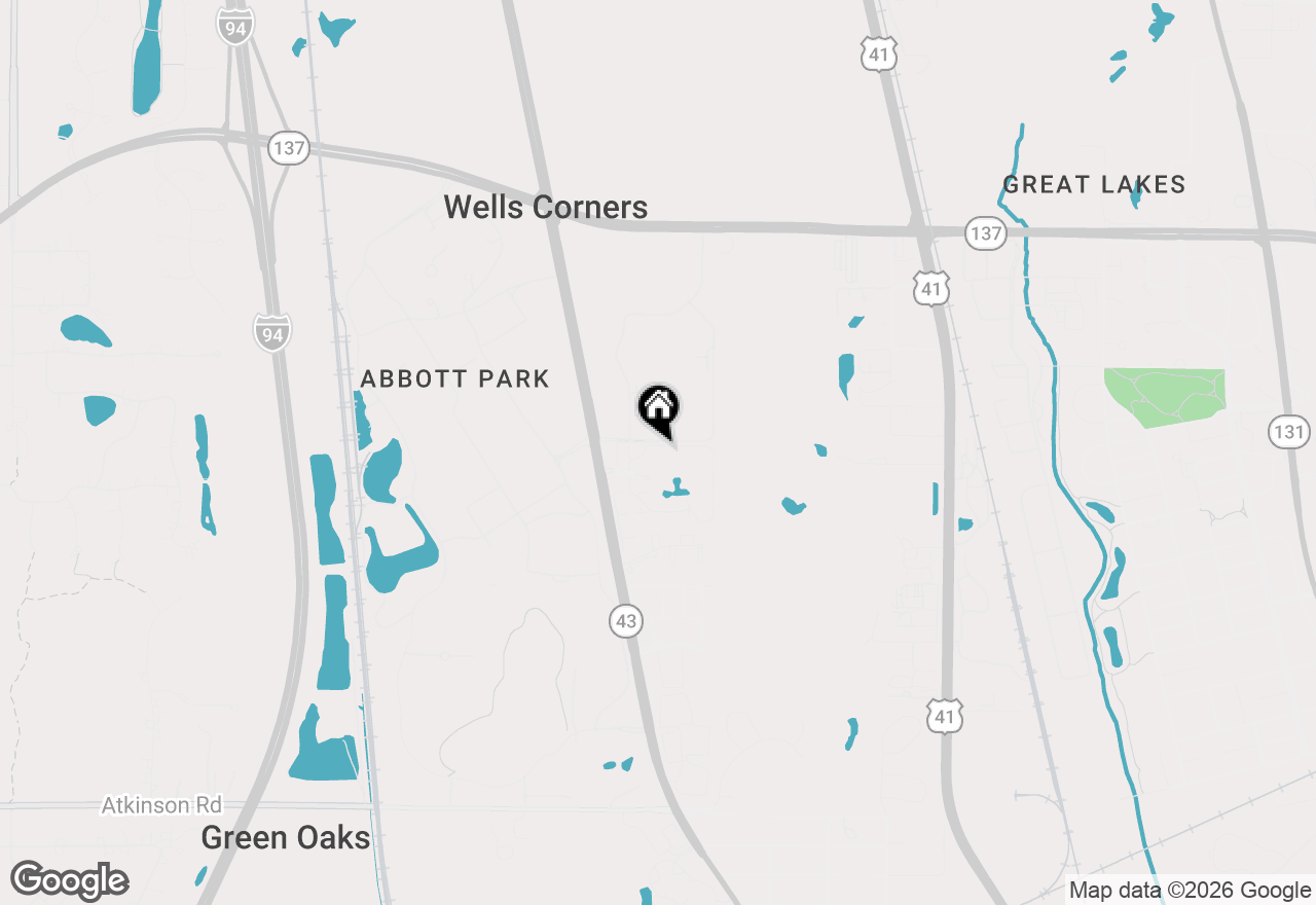 Map of 13200 W Heiden Circle #2209, Lake Bluff, IL 60044